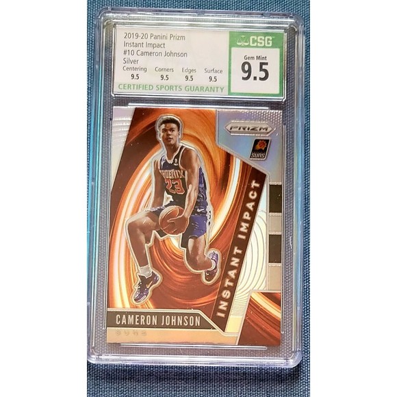 2020-2021 Panini Prizm Instant Impact #10 Cameron Johnson CSG 9.5 (1014963004) - Picture 1 of 2